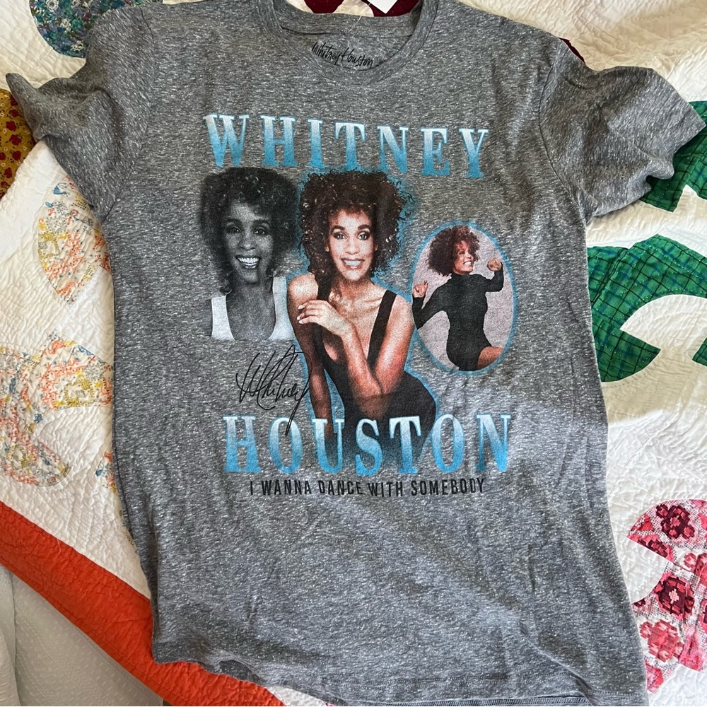 Whitney Houston T Shirt Adult Medium NEW
